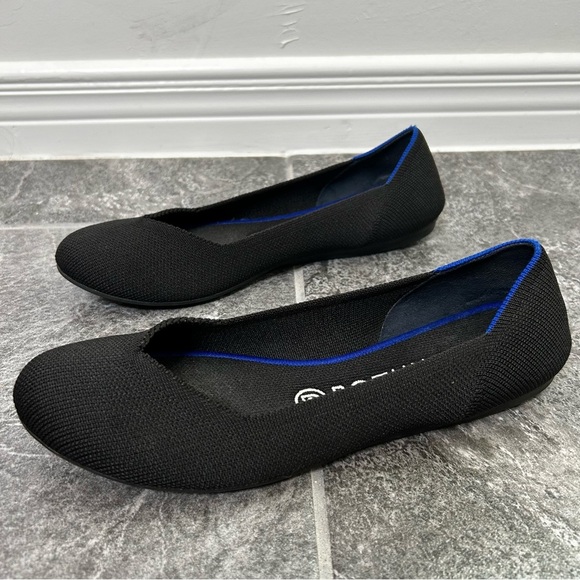 Rothy's Black Ballet Flats Size 8 - Picture 5 of 13